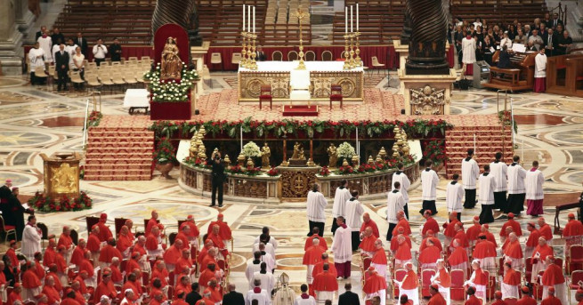 Папа Франциск ръкоположи днес петима нови кардинали предадоха световните агенции