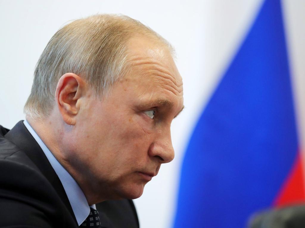 Руският президент Владимир Путин кацна в анклава Калининград който се