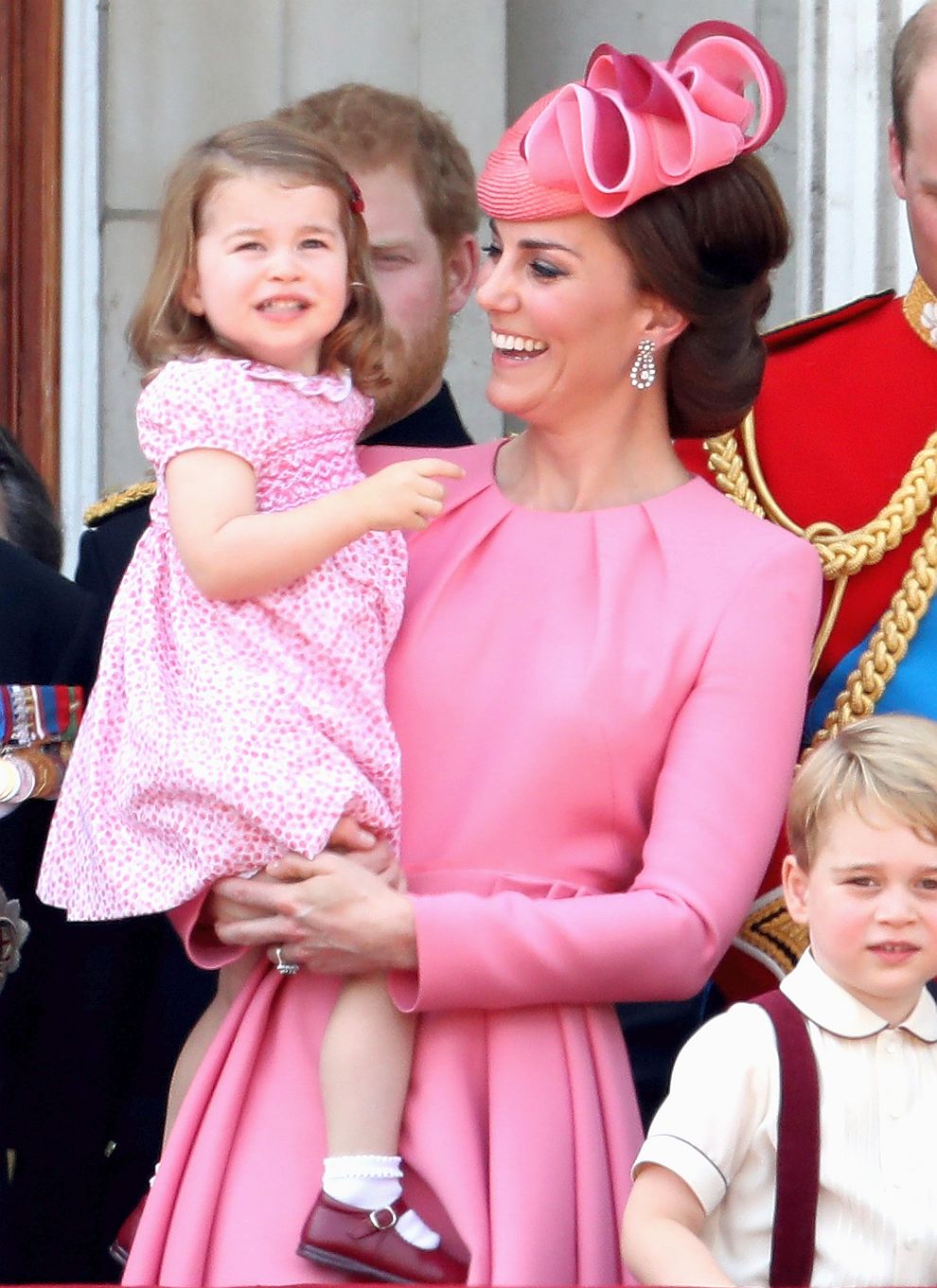 Херцогиня Катрин и принцеса Шарлот