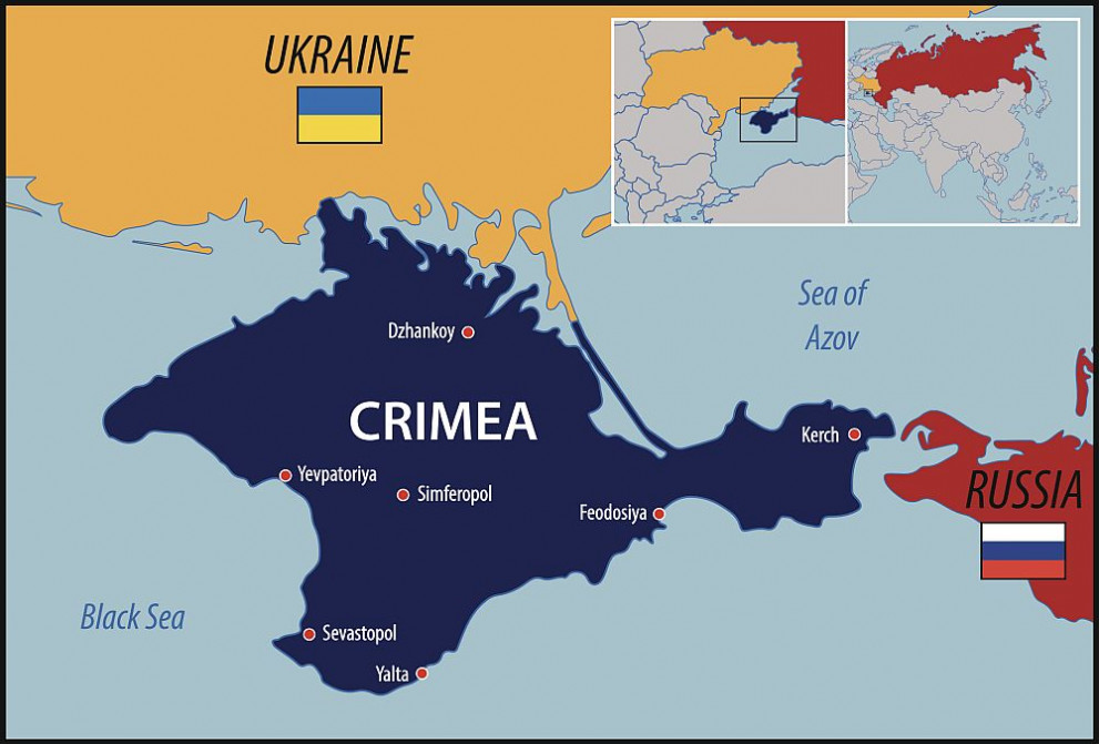карта Крим