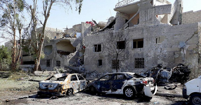 21 диши загинаха при експлозии на коли бомби в Дамаск