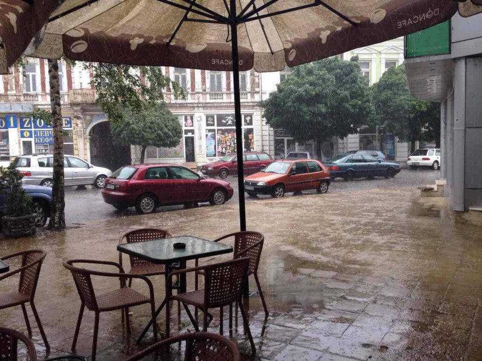 Дъжд във Видин