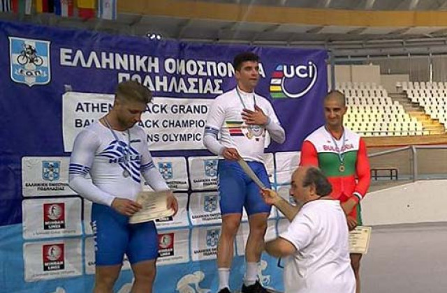 Мирослав Минчев с два медала от Балканиада