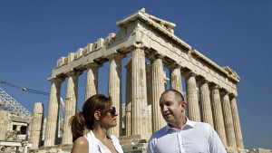 Румен Радев и Десислава Радева