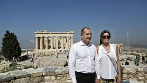 Румен Радев и Десислава Радева