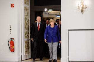 Ангела Меркел и Реджеп Ердоган