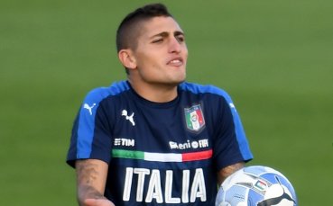 Италианският полузащитник Марко Верати ще започне като титуляр в неделя