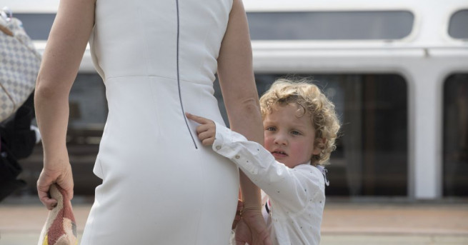 Тригодишният син на канадския премиер Джъстин Трюдо Адриан привлече вниманието