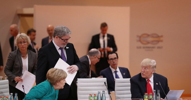 Заключителната декларация на срещата на върха на Г 20 в Хамбург