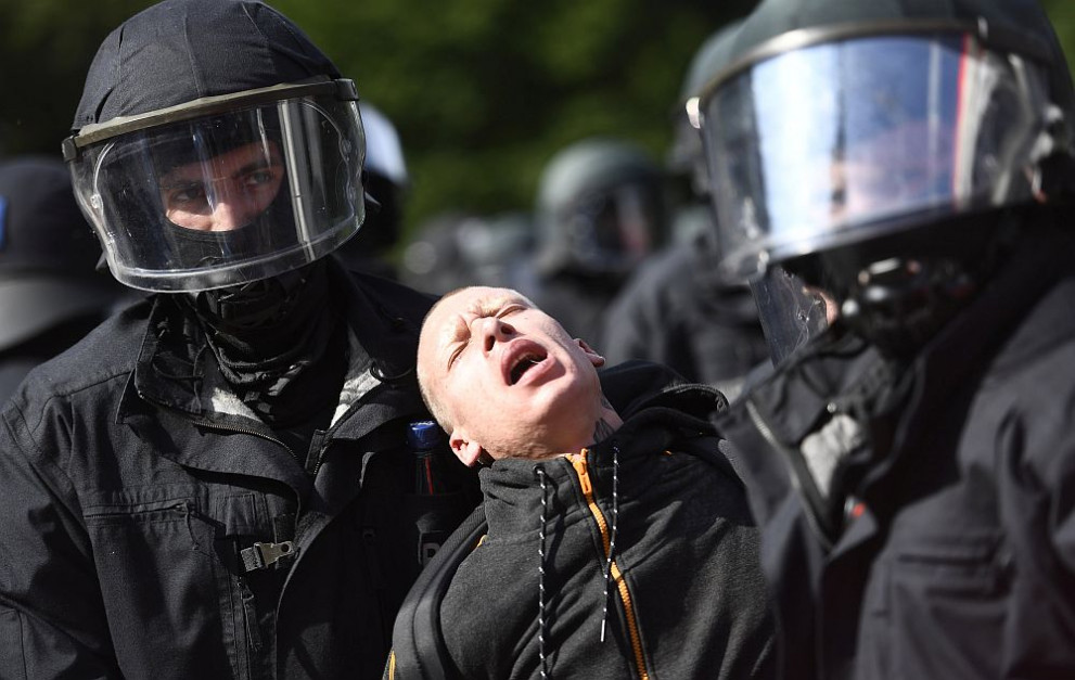  митинги Хамбург 