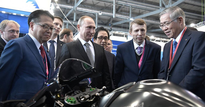 Руският президент Владимир Путин няма мотоциклет за лично ползване и