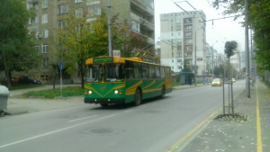 тролей тролейбус Враца