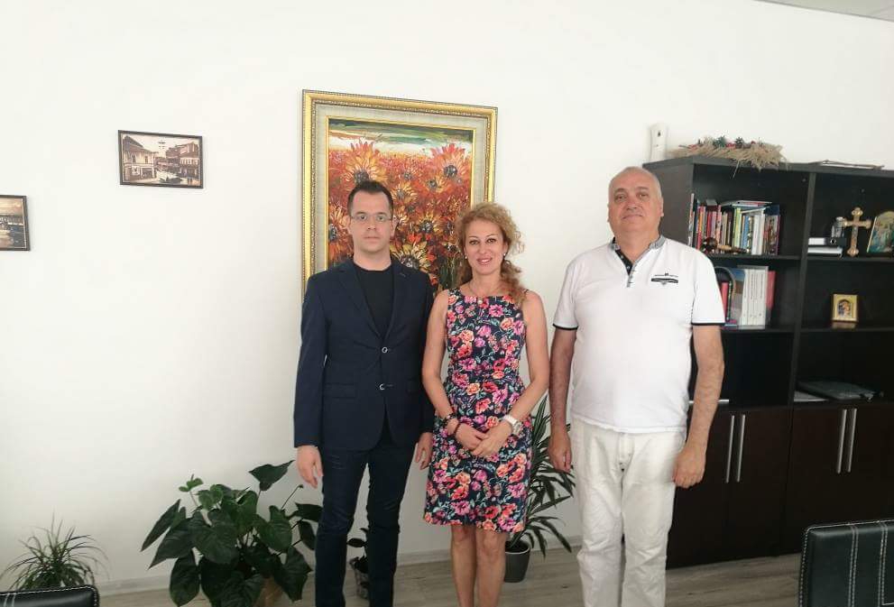 Директорът наДържавния музикален и балетен център  Марияна Арсенова се срещна с кмета на Добрич Йордан Йорданов