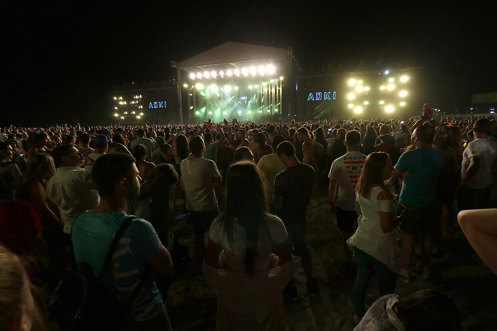 Концерта на MTV във Варна