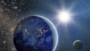 Земята космос