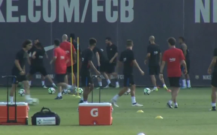 Ново попълнение се включи към тренировките на Барселона