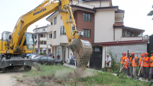 Първа копка на пробива Катрафилов в Търговище