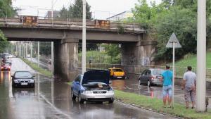 Русе порой наводнени улици