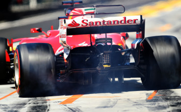 Страхотен ден за Ферари, Фетел и Кими окупираха първа редица в Унгария