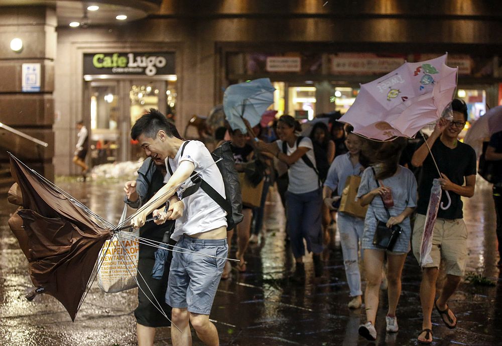 Проливните дъждове, които тайфунът Несат донесе в Тайван, причиниха наводнения, а десетки хора пострадаха, предаде ДПА, като се позова на властите.

При преминаването на стихията пострадаха 103 души. Над 12 700 жители бяха евакуирани от планините и ниските крайбрежни райони.