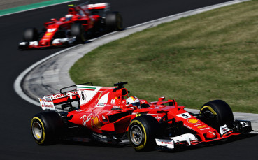 Ферари режисира победата на Фетел в Унгария