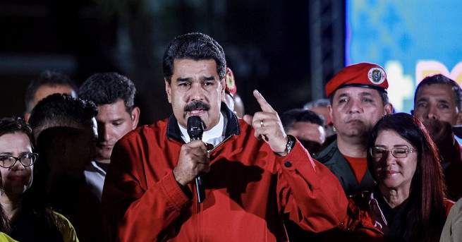 САЩ наложиха днес финансови санкции на венецуелския президент Николас Мадуро