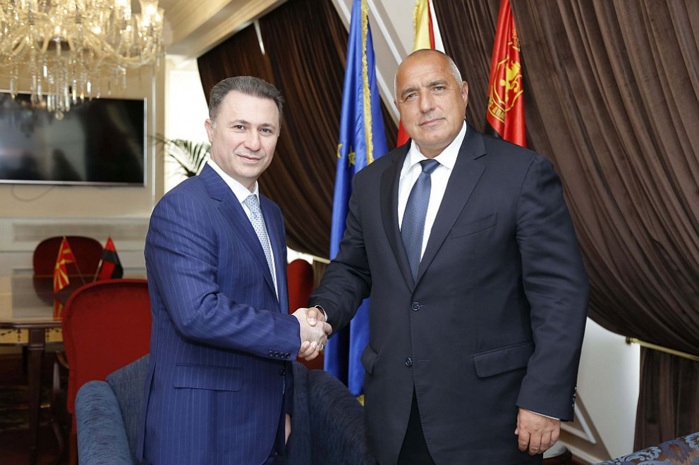 Министър-председателят Бойко Борисов е провел работна среща с председателя на македонската опозиционна партия ВМРО–ДПМНЕ Никола Груевски