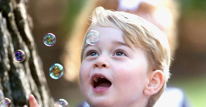 Съвсем наскоро принц Джордж навърши 4 години Той е първородният