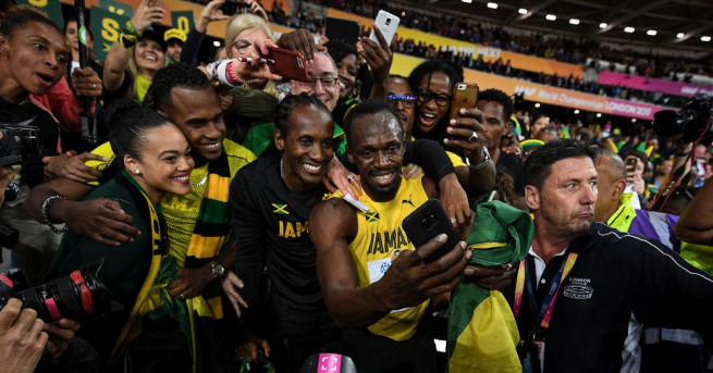 Юсеин Болт благодари на феновете си особено тези от Ямайка