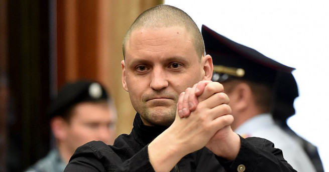 Руският опозиционер Сергей Удалцов координатор на движението Ляв фронт осъден