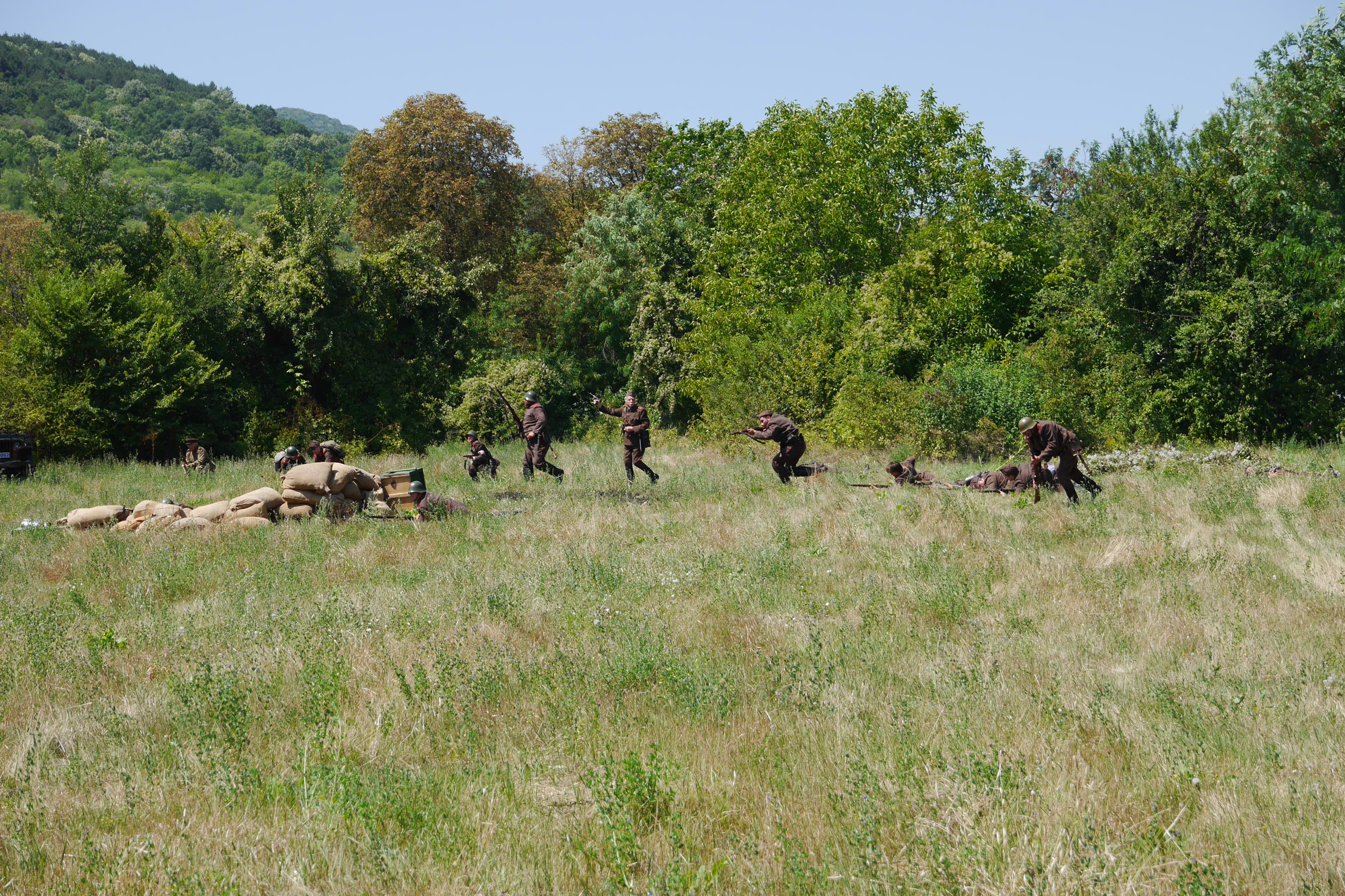 Битката оживя край старопрестолния Преслав