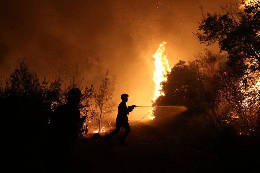 Гърция пожари