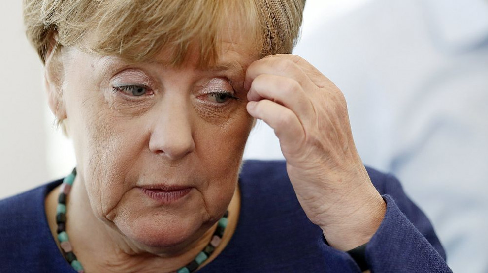 Германският канцлер Ангела Меркел, която иска да е на власт и четвърти мандат