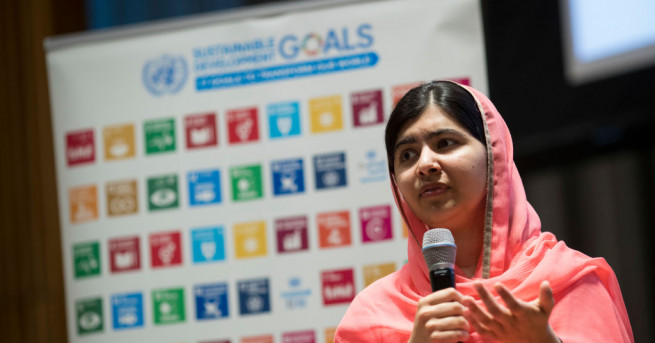 Носителката на Нобеловата награда за мир Малала Юсафзаи ще бъде