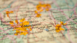 Манчестър карта