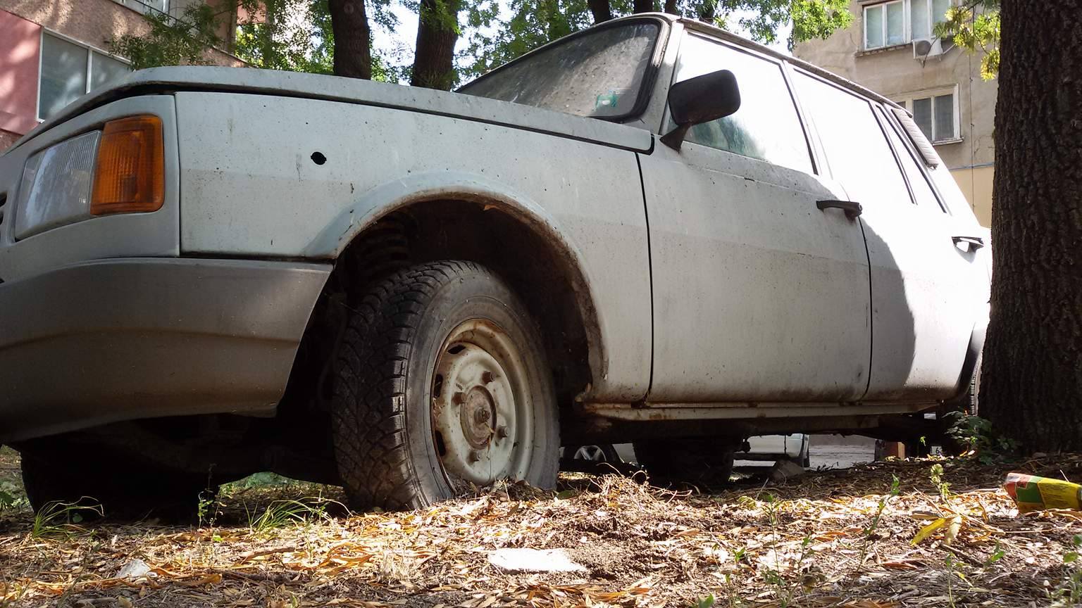 Това е петият изоставен автомобил, който е принудително премахнат в Шумен