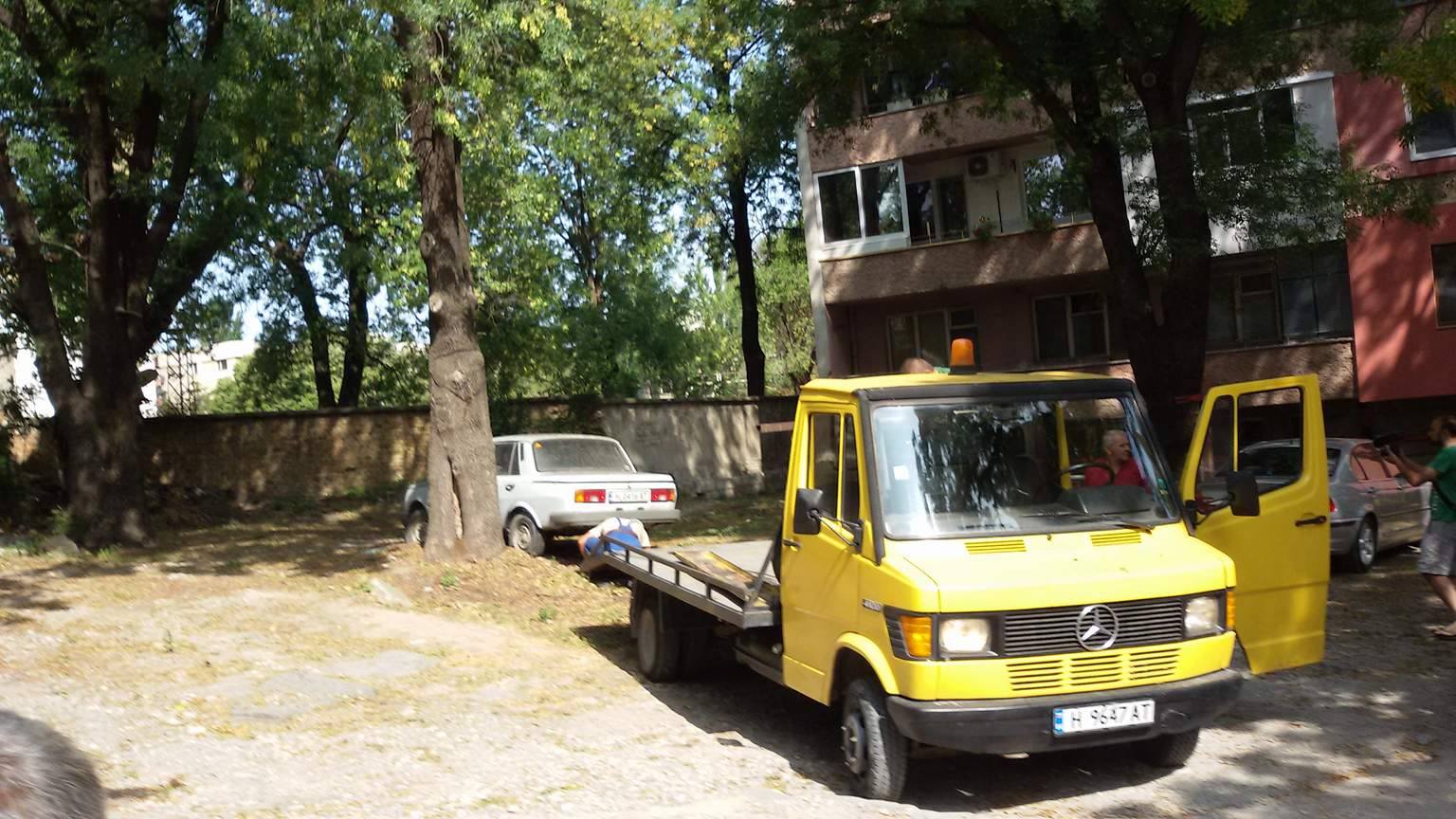 Това е петият изоставен автомобил, който е принудително премахнат в Шумен