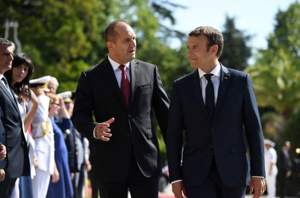  Макрон и Радев 