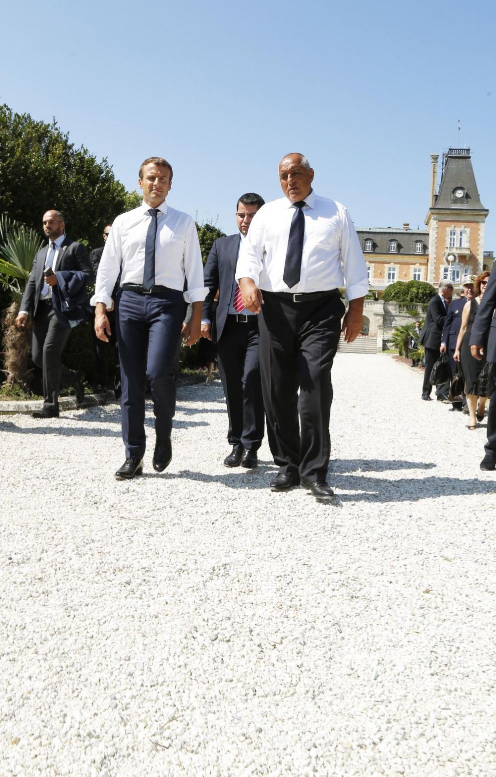  Борисов и Макрон 