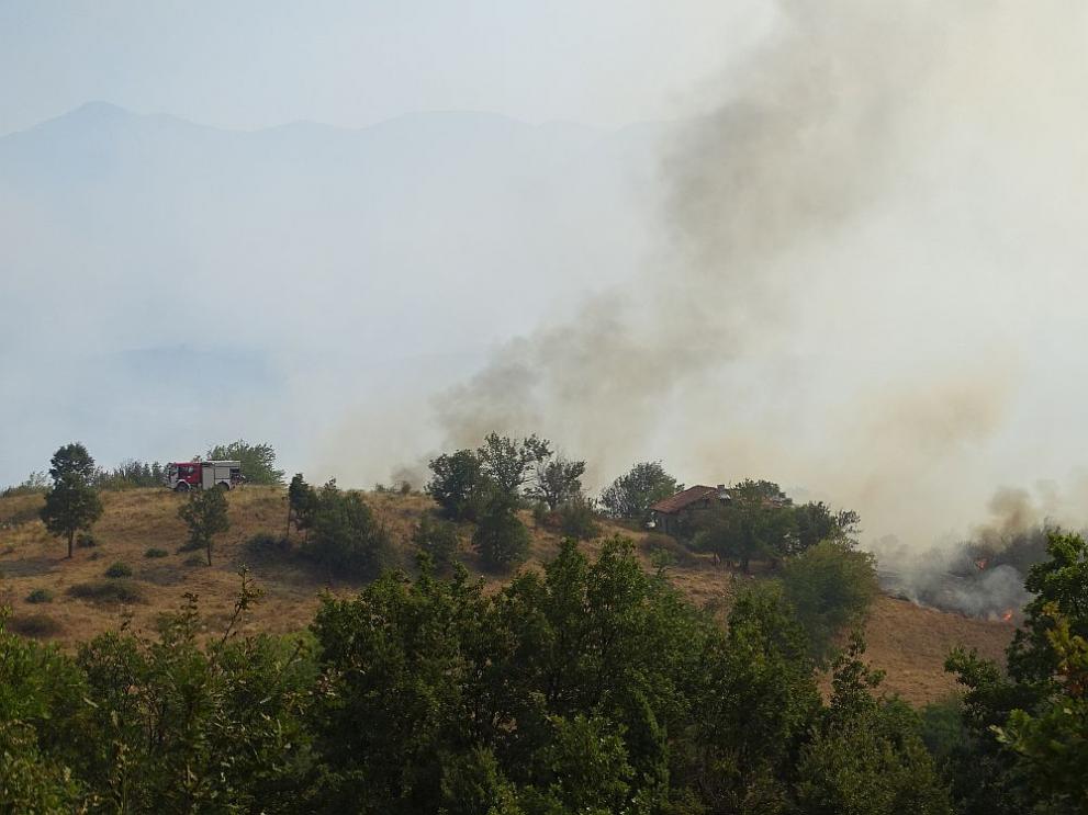  пожар Кресненско дефиле 