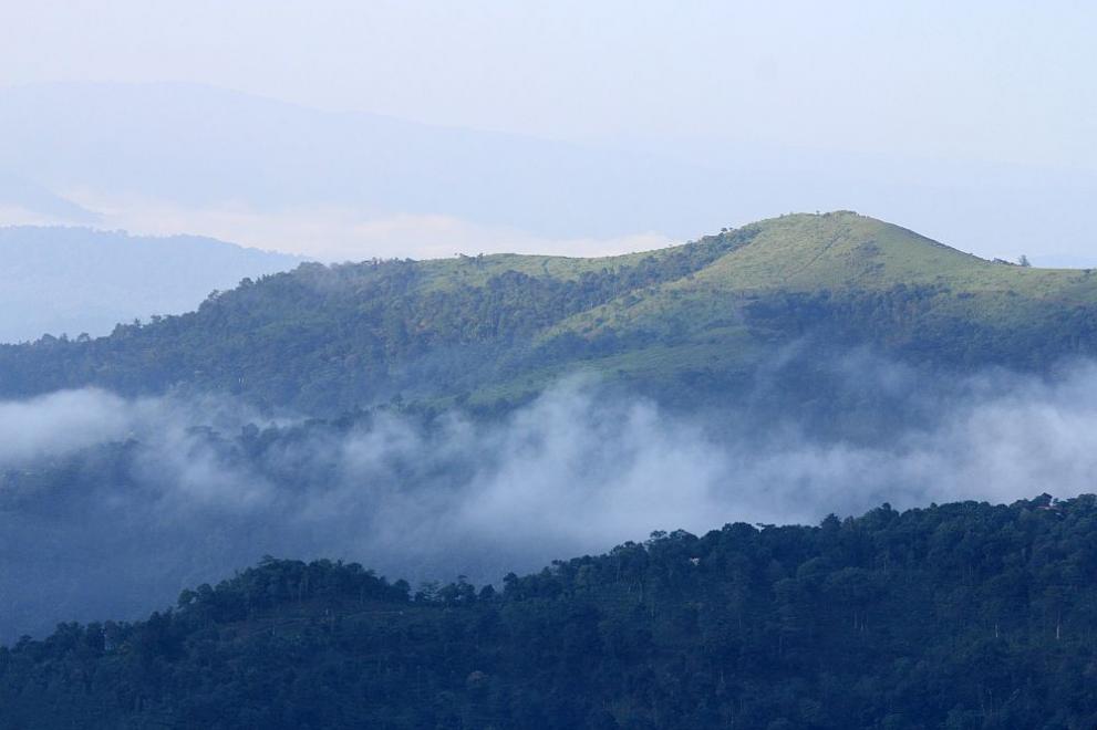Планината Западни Гати в Индия