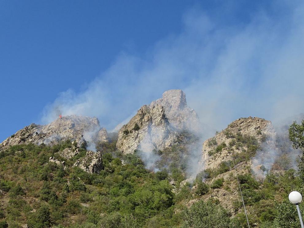  Пожарът над Кресненското дефиле 