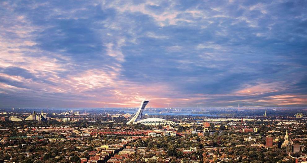 Изглед към Монреал