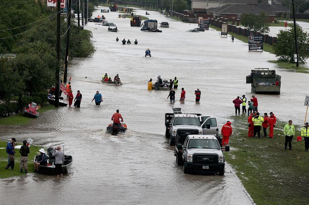 Бурята Харви засегна в най-голяма степен щата Тексас, предизвиквайки катастрофарни наводнения