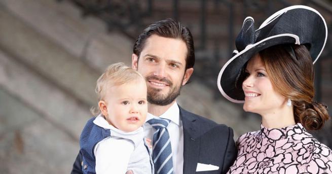 Шведският принц Карл Филип и съпругата му принцеса София станаха