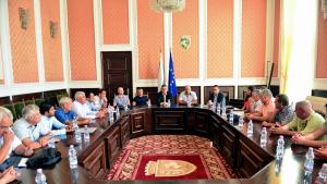 Среща на кмета с кметове и полицейски началници