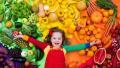  Деца дете плодове зеленчуци 