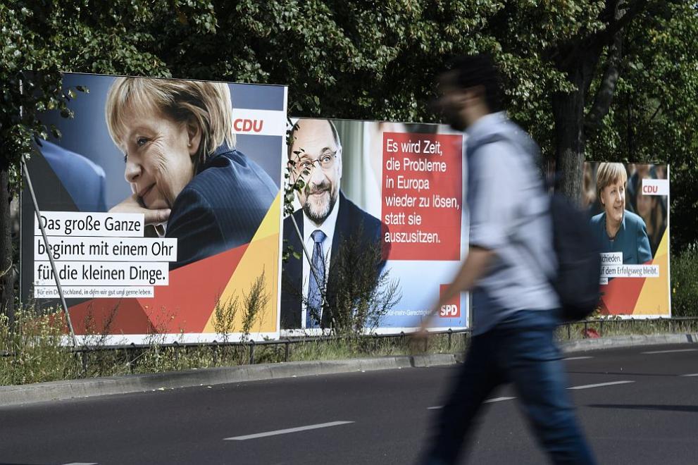  Германският канцлер Ангела Меркел 