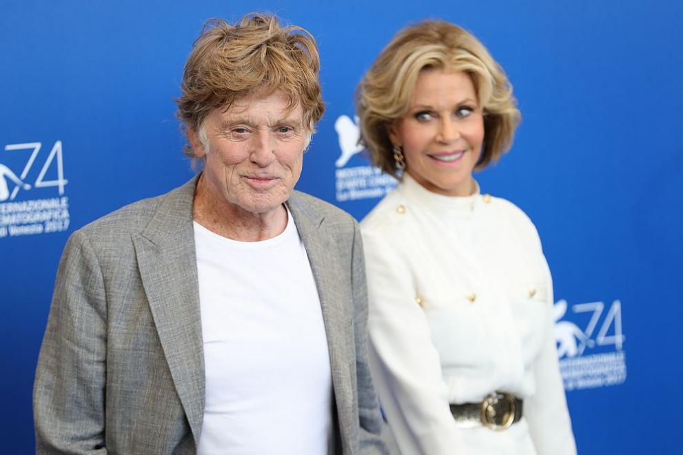  Екранните митове Робърт Редфорд и Джейн Фонда на кинофестивала във Венеция 