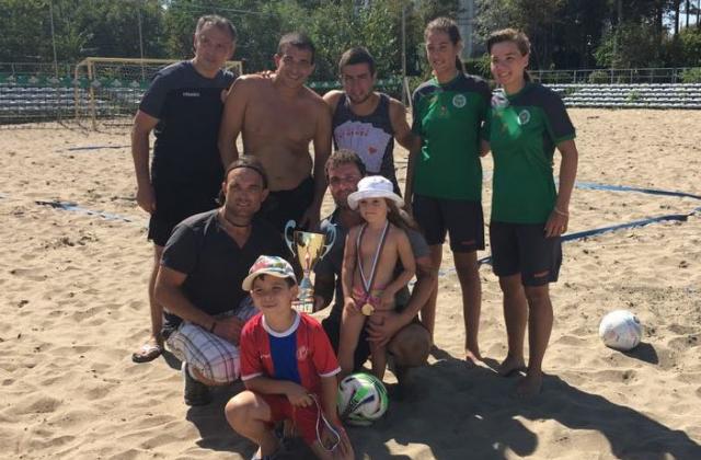 Плажен такроу: „Бургас волей“ спечели турнира в Бургас